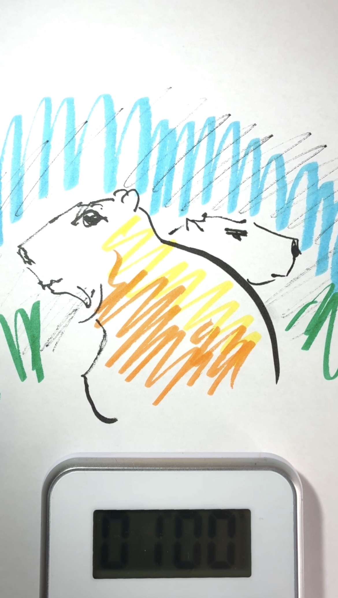 Drawing Hisamon Artwork