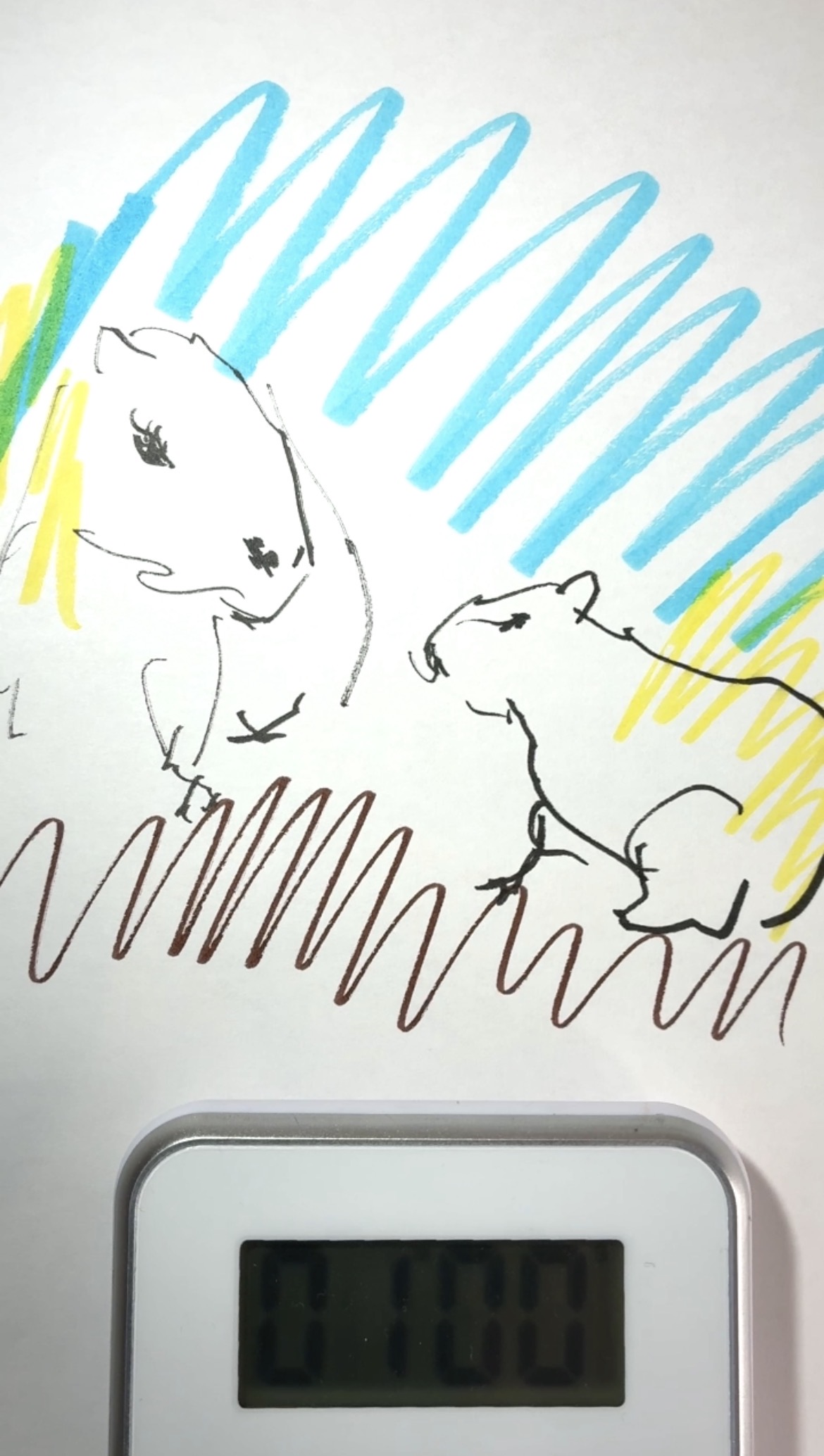 Drawing Hisamon Artwork