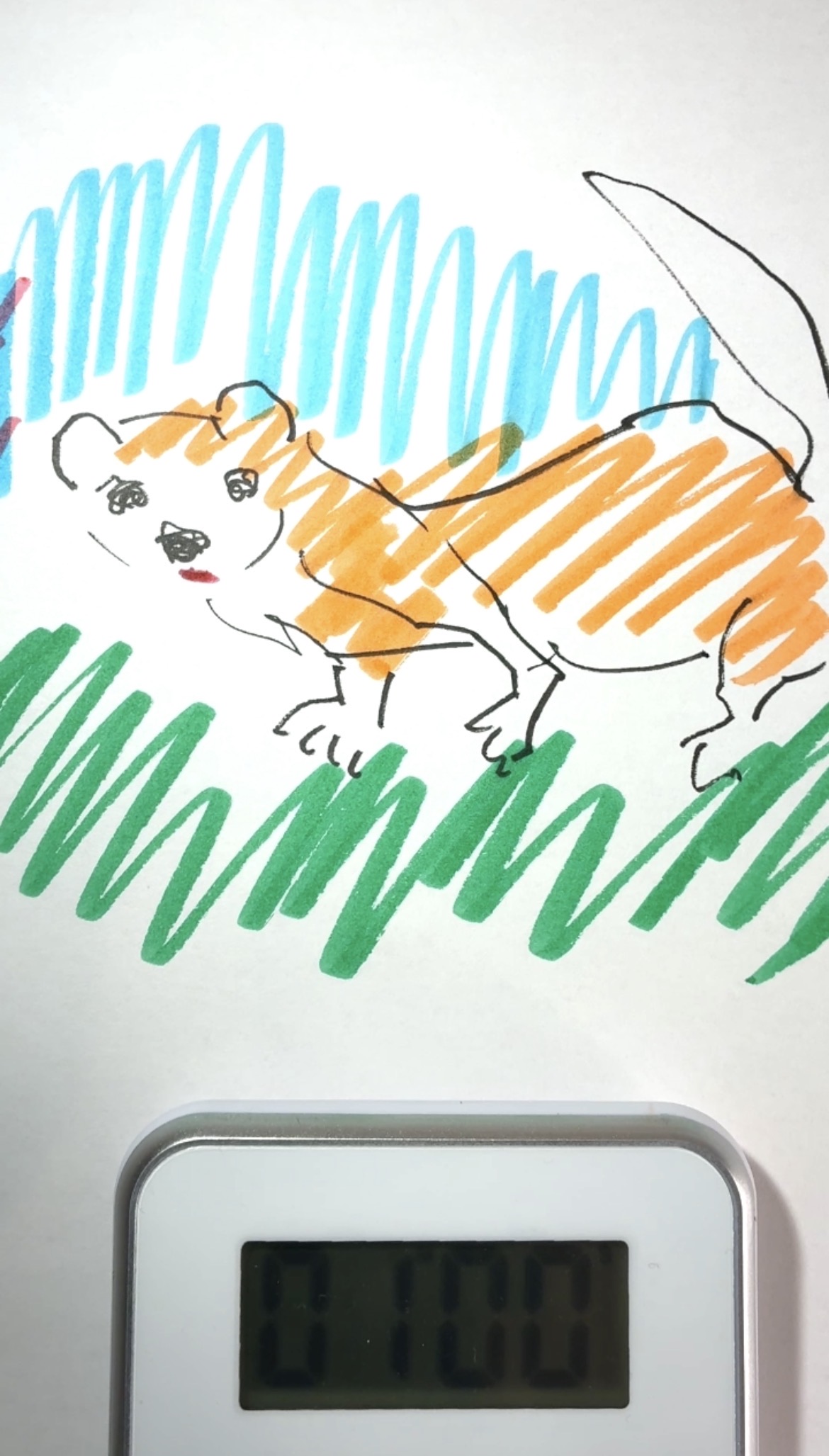 Drawing Hisamon Artwork