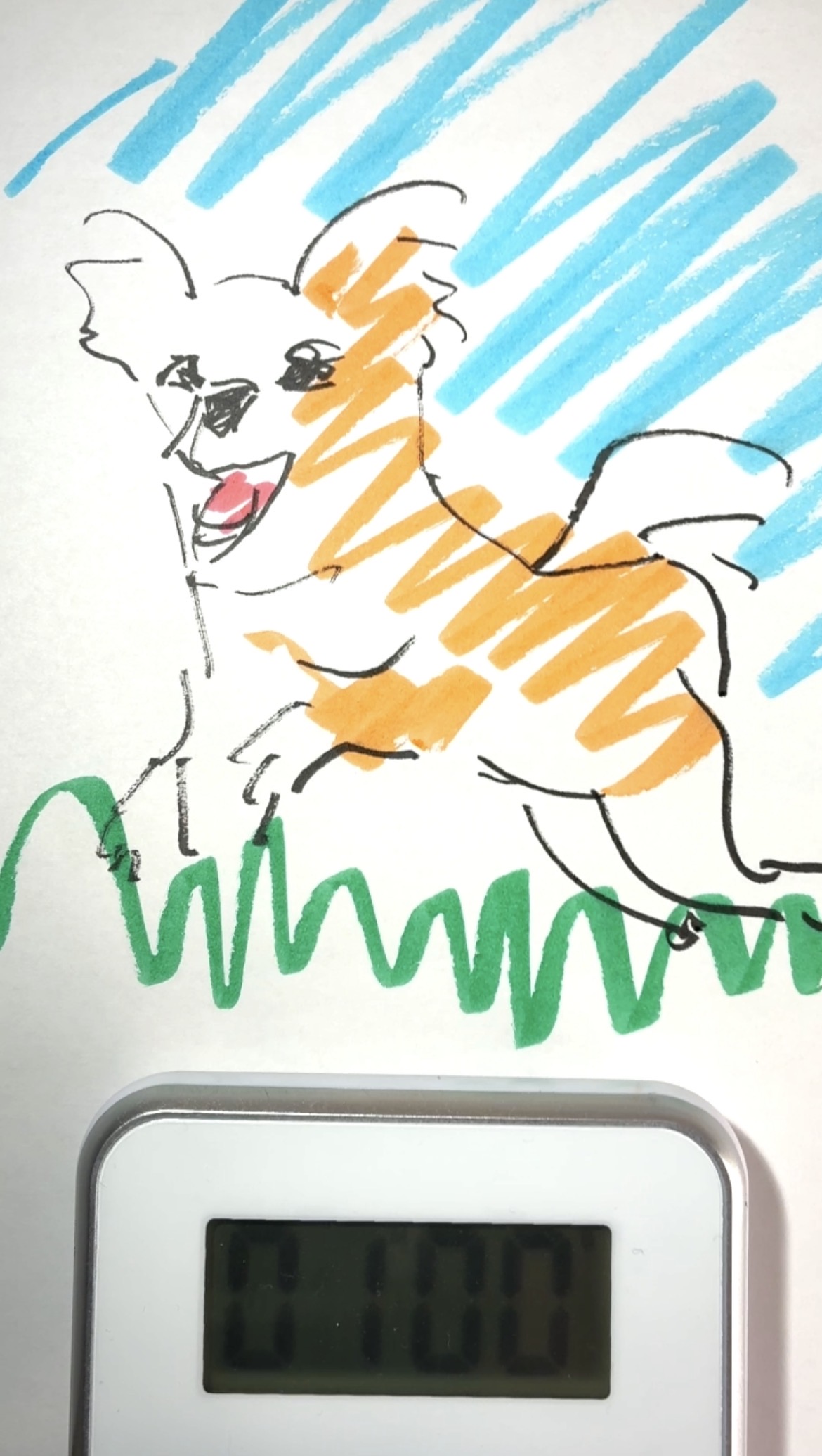 Drawing Hisamon Artwork