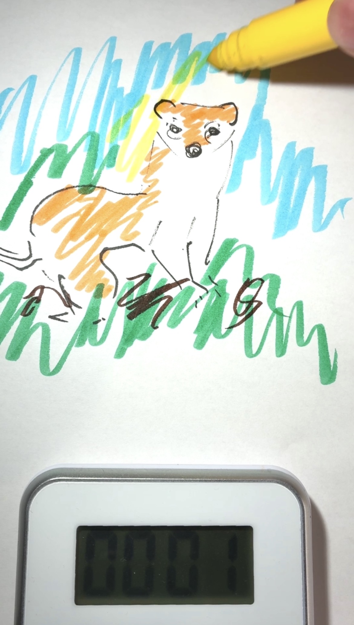 Drawing Hisamon Artwork