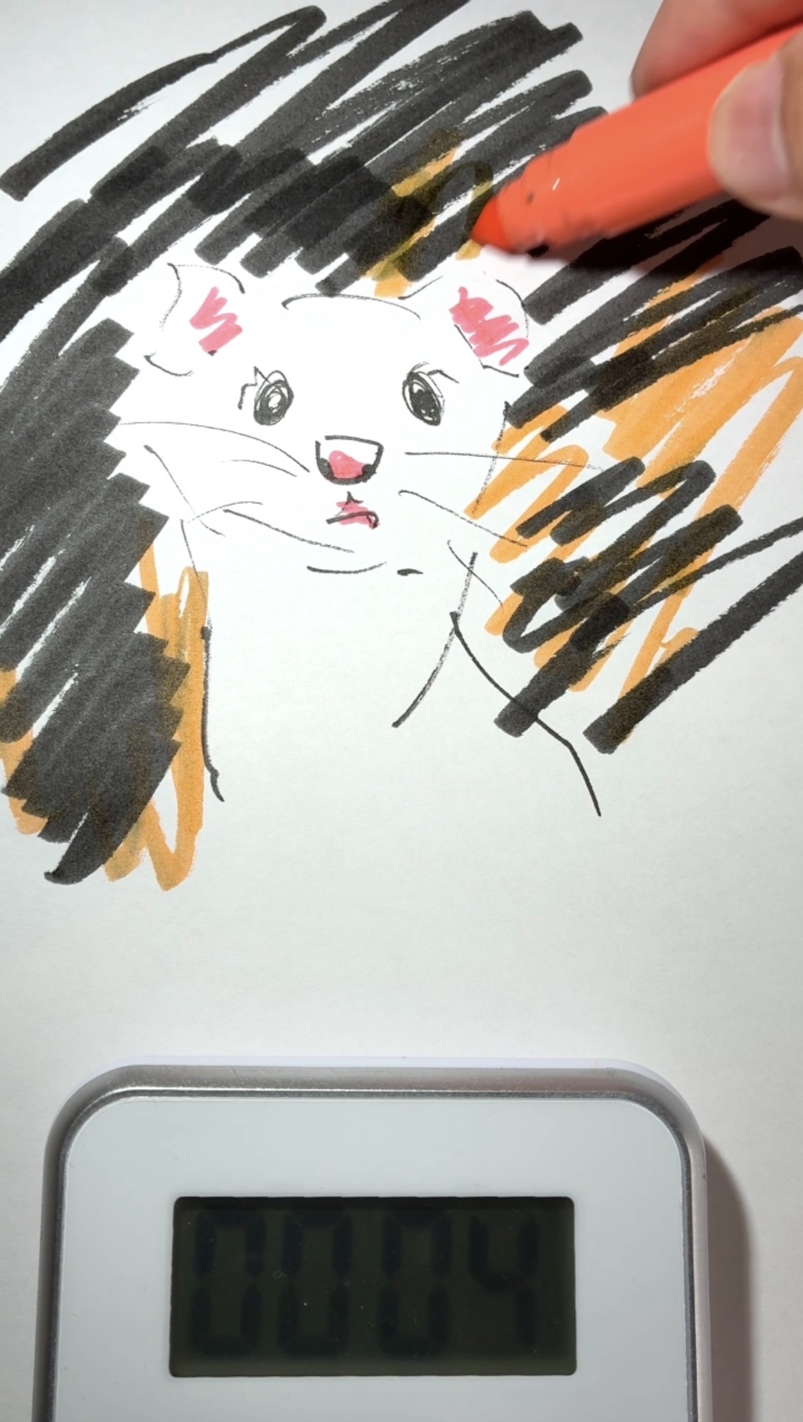 Drawing Hisamon Artwork